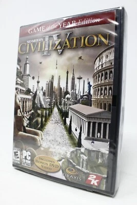 Sid Meier's Civilization IV - PC - Game of the Year Edition - NEW - See Desc - Image 1 of 4