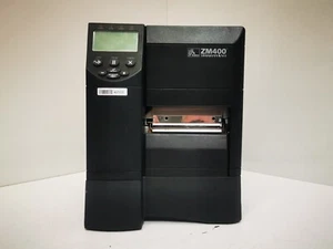 Zebra ZM400 Thermal Printer - Black/USB/Serial/Ethernet/Parrallel - PSU Included - Picture 1 of 11