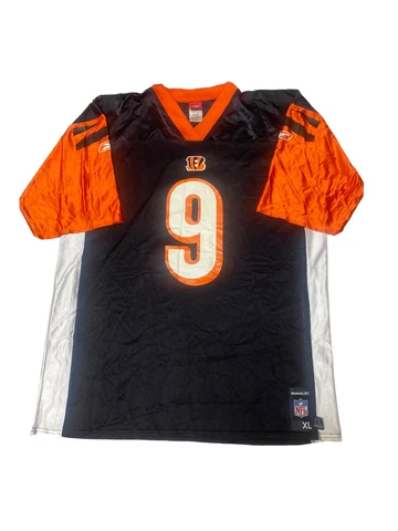 Vintage Reebok NFL Cincinnati Bengals Carson Palmer #9 Jersey Men’s Size XL Cover