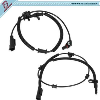 (2) Sensor de velocidad de rueda ABS delantero trasero para Ram 1500 2013 2014 2015 2016 2017 2018 Foto 1 de 4