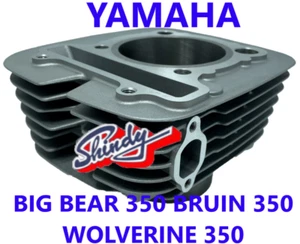 NEW SHINDY CYLINDER, JUG YAMAHA BIG BEAR 350 BRUIN 350 WOLVERINE 350 STD 83MM - Picture 1 of 9