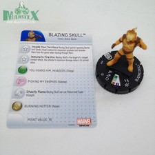 Heroclix Nick Fury, Agent of SHIELD set Blazing Skull #038 Rare figure w/card!