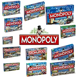 MONOPOLY Official Family Game- Perfect Christmas Gift - Choose from Editions - Picture 1 of 28