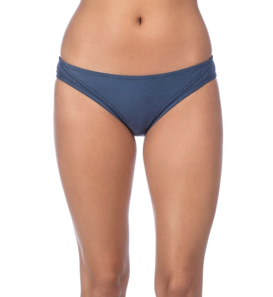 Traje de baño de mezclilla con parte inferior de bikini hipster Lucky Brand 171340 para mujer talla mediana Foto 1 de 3