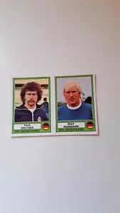 PANINI EURO FOOTBALL 78 UNUSED STICKER BREITNER/RUSSMANN(WEST GERMANY) No 29 VGC - Picture 1 of 2