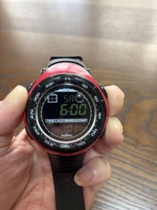 Suunto Digital Quartz Day/Date Rose Pink/Black Unisex Watch - Picture 1 of 9
