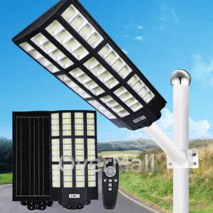 3000000000LM 1680 LED Solar Light Outdoor Waterproof Motion Sensor Security Lamp - Picture 1 of 71