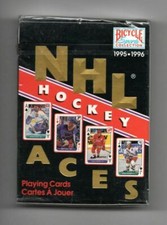 1995-96 Bicycle Hockey Aces Playing Cards Pack Sealed