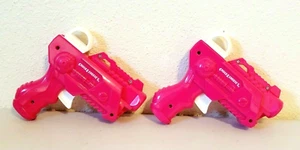 2 Chuck E Cheese Pink Dart Guns without Foam Darts CEC Entertainment - Picture 1 of 4