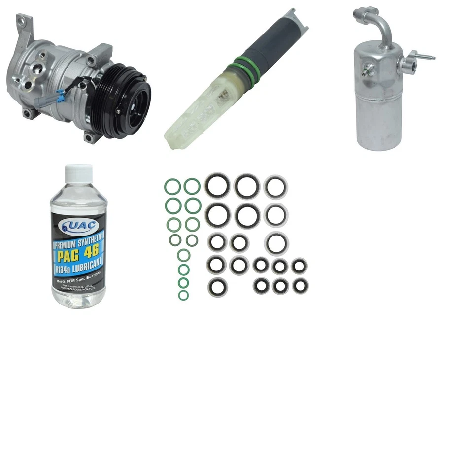 Kit de compresor de aire acondicionado clásico UAC para GMC Sierra 1500 HD 2007 Foto 1 de 1