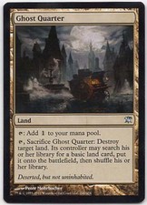 GHOST QUARTER X1  MAGIC MTG  INNISTRAD  EXCELLENT/LIGHT PLAY (EX/LP)