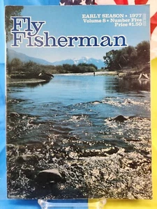 Fly Fisherman Magazine Volume 8 Number 5 Early Season 1977 FREE SHIPPING!!! - Picture 1 of 3