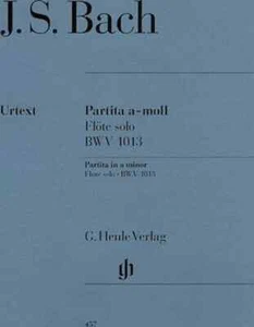 Partita in A minor, BWV 1013 - for Solo Flute - Picture 1 of 1