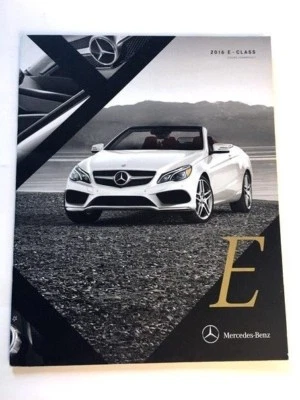 2016 Mercedes Benz E-Class E400 E550 28-page Sales Brochure Catalog Cabriolet Foto 1 de 4