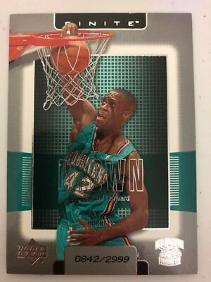 2003-04 Upper Deck Finite 0842 / 2999 PJ Brown #121 - Image 1 of 2