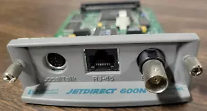 Serveur d'impression HP JetDirect 600n Ethernet Localtalk J3111A BNC - Photo 1/4