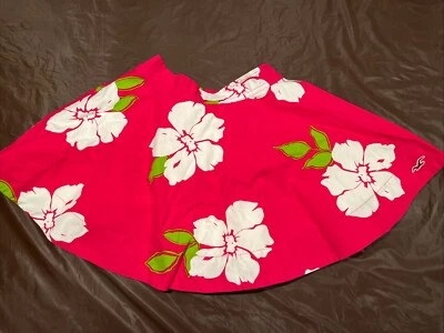 New!! Hollister XS Tropical pink Flowered Skirt NWT - Image 1 of 4