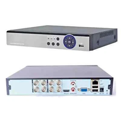 RVT SECURITY H265+ DVR NVR 8 Canali 5MP 5 Megapixel - 5MP in IP - 5MP in BNC - IP P2P CLOUD