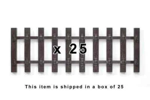 PIKO G Scale ~ New 2025 ~ Box of 25 ~ SB280 Tie Strip ~ 11" ~ 35231 - Picture 1 of 2