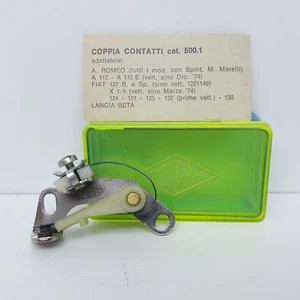 CONTATTI PUNTE PLATINATE ALFA - FIAT 124 - LANCIA - AUTOBIANCHI A112 PER 5889232 - Foto 1 di 6
