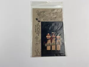 Helena's Heartstrings Snowman Winter Welcome Wood Painting Pattern - Picture 1 of 3
