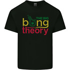 The Big Bong Theory Funny Weed Cannabis Mens Cotton T-Shirt Tee Top