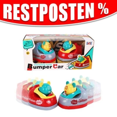 Spielzeug Autoscooter 2er Set - ca. 9 cm Bumper Car für Kinder - Bild 1 von 4