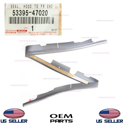 Genuine Front Bumper Upper Strip Rubber Seal ⭐OEM⭐ Toyota Prius 2010-2015 - Изображение 1 из 3