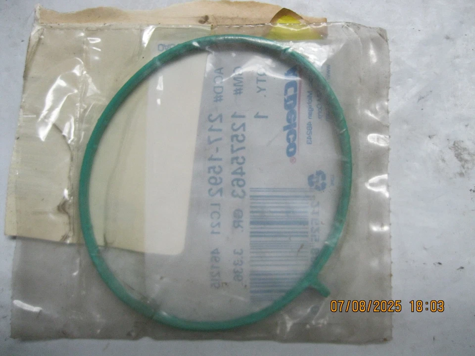 Fuel Injection Throttle Body Seal ACDelco GM Original Equipment 217-1592 - Imagem 1 de 3