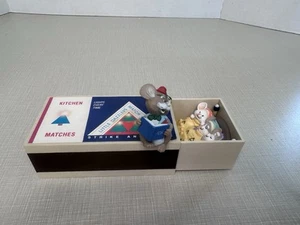 Hallmark Musical Collection 1984 Matchbox Mice Music Box Christmas Decoration - Picture 1 of 6