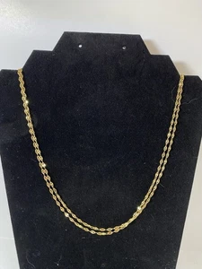 Collana catena in argento 925 tono oro Itoar - Foto 1 di 5