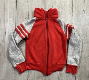 Vintage JC Penney Kids Striped Track Jacket Size 4 Small - Picture 1 of 5