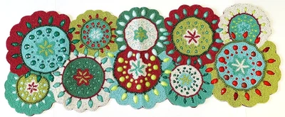 Pier one Pier 1 beaded table runner NEW 36L X15 W - Image 1 of 4