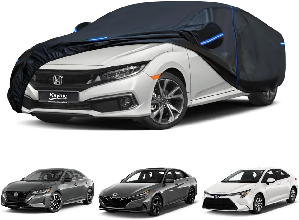 Fit For Nissan Sentra 2000-2025 Waterproof Car Cover with All Weather Protection Foto 1 de 4