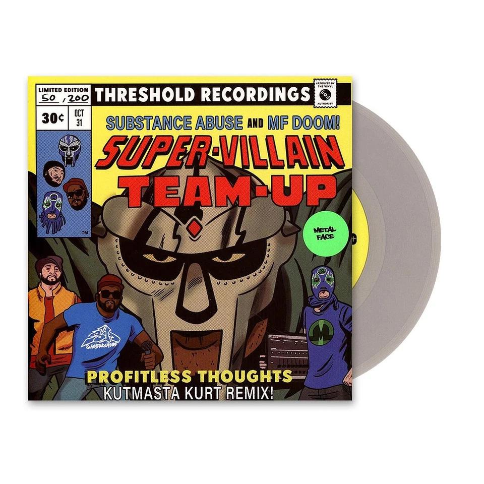Substance Abuse & MF DOOM - Super-Villain Team-Up Profitle (2023 - US - Reissue) - Bild 1 von 4