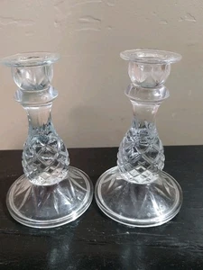 Coppia di portacandele eleganti vintage interni casa - Foto 1 di 10