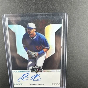 2017 Leaf Valiant Black Autographs Edwin Rios Auto 5/ 5 - Picture 1 of 2