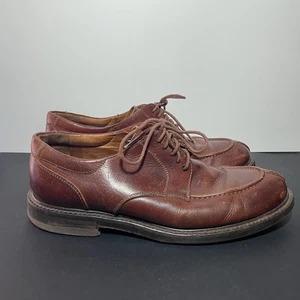 Zapatos de vestir Johnston & Murphy para hombre de cuero marrón con cordones Oxford 8,5 M - Imagen 1 de 10