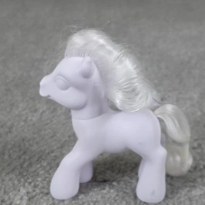 My Little Pony 2007 Hasbro MLP pony blanco liso en blanco usado  Foto 1 de 4
