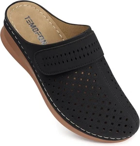 TEMOFON Clogs for Women Mules Shoes: Comfortable Arch Support Closed Toe... - Picture 1 of 92