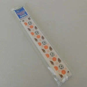 Memory Book Ribbon Sports Offray Peel Stick Acid-Free Scrapbooking Soccer Ball - Picture 1 of 8