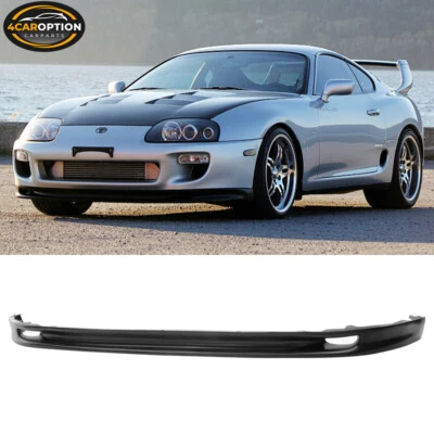 Fits 93-98 Toyota Supra Mark IV Aero Magic Whifbitz Front Bumper Lip Splitter PU Foto 1 de 4
