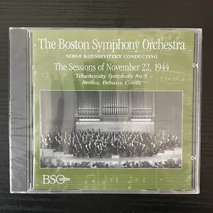 Boston Symphony, Sessions of Nov 22, 1944 - Koussevitzky (CD,1996, BSO Classica) - Picture 1 of 2