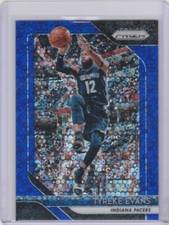 2018-19 Panini Prizm Prizms BLUE DISCO Fast Break #94 Tyreke Evans 070/175