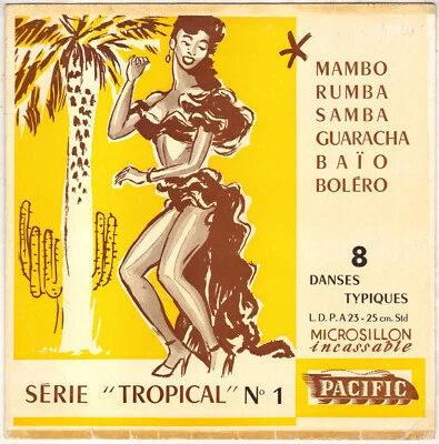BEN "SERIE TROPICAL N° 1" LATIN JAZZ 25 CM 1954 PACIFIC L.D.P. A23 - Photo 1/3