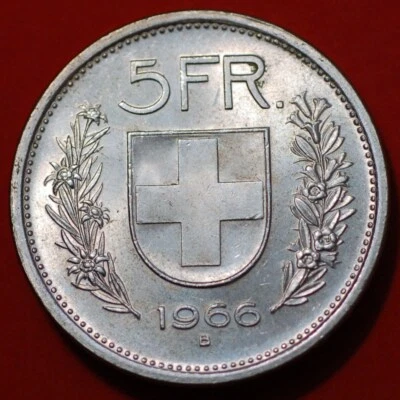 Switzerland 5 Francs 1966 B William Tell KM# 40 2134 - Image 1 of 2