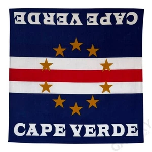 Cape Verde Bandana / Cape Verde Flag Bandanna - Picture 1 of 1