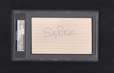 Billy Petrolle Autographed 3x5 card-PSA/DNA-1920s Boxer Lightweight Contender