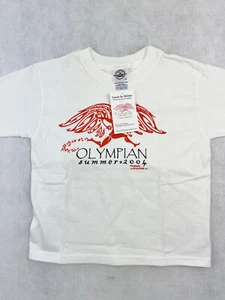 2004 OLYMPIAN SUMMER 2004 - T-SHIRT - SIZE 4T - FRIENDS FOR ATHLETES - NEW - Picture 1 of 8