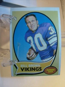 1970 Topps Football Card #83 Bill Brown (84674) - Picture 1 of 2